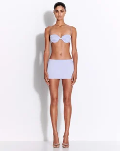 Alex Perry Bra Top in Satin Crepe
