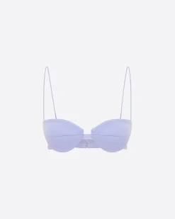 Alex Perry Bra Top in Satin Crepe