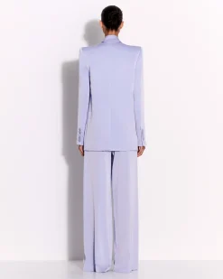 Alex Perry Double Pleat Trouser in Satin Crepe