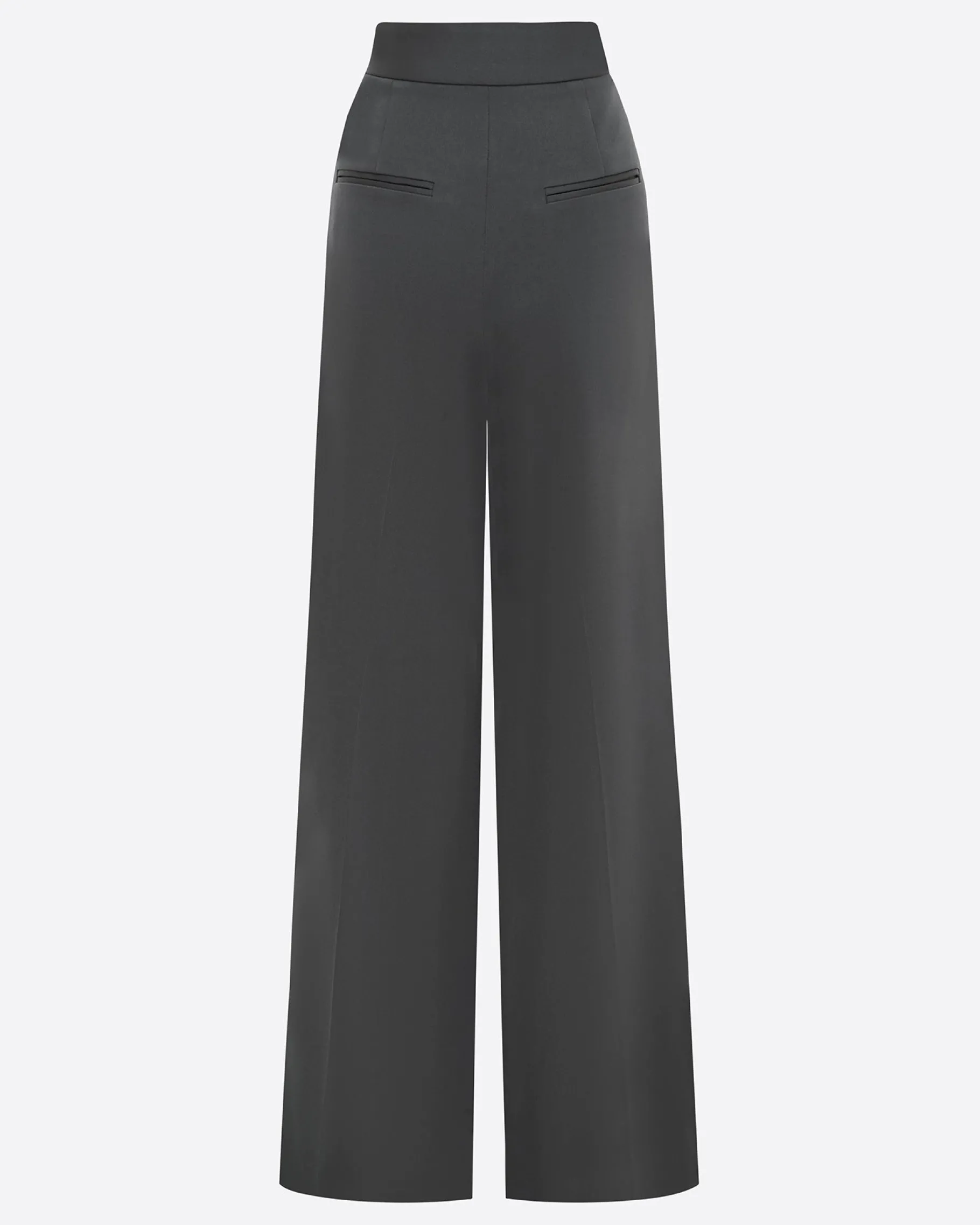 Alex Perry Double Pleat Trouser in Satin Crepe