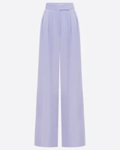 Alex Perry Double Pleat Trouser in Satin Crepe