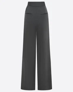Alex Perry Double Pleat Trouser in Satin Crepe