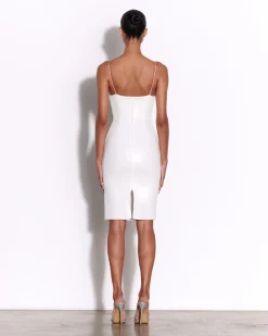 Alex Perry Draped Corset Dress in Sequin