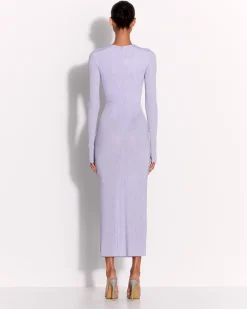 Alex Perry Long Sleeve Dress in Crystal Jersey