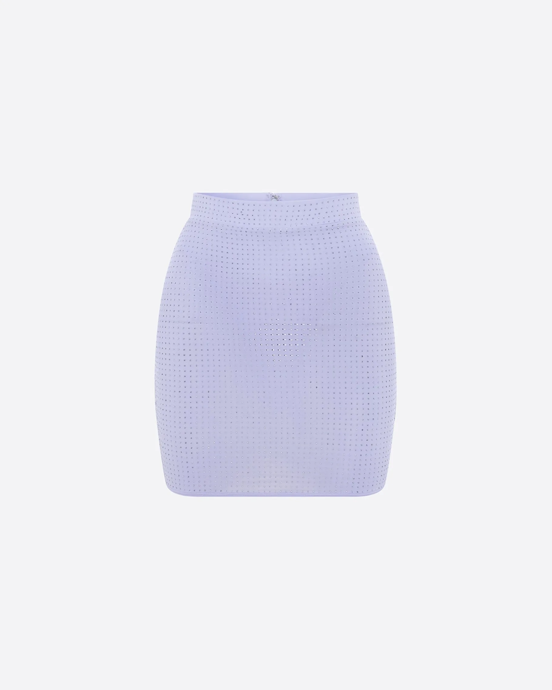 Alex Perry Mini Skirt in Crystal Jersey