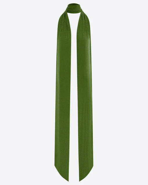 Alex Perry Scarf in Crystal Jersey