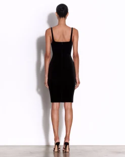 Alex Perry Singlet Dress in Velvet