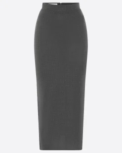 Alex Perry Skirt in Crystal Jersey