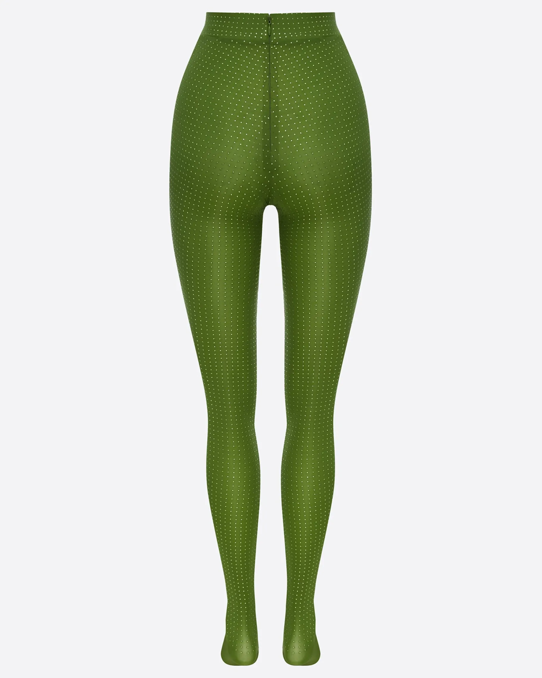 Alex Perry Stocking in Crystal Jersey