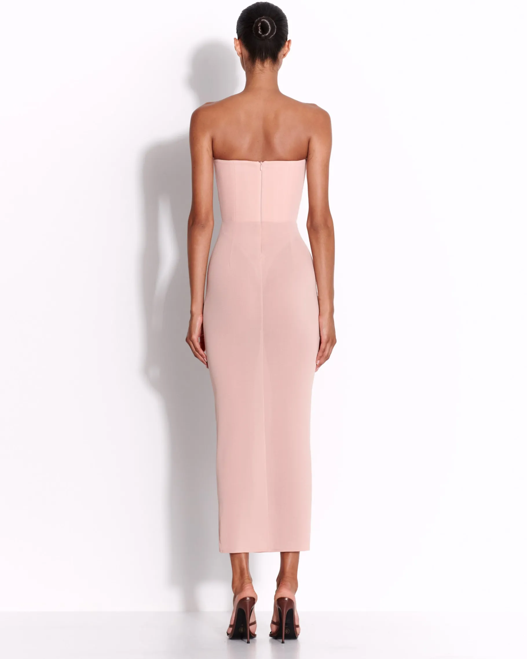 Alex Perry Strapless Dress in Crepe Jersey