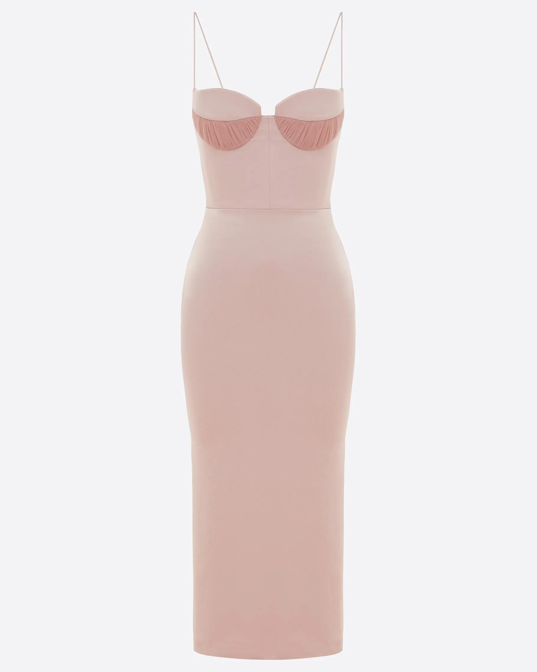 Alex Perry Sweetheart Dress in Satin Crepe