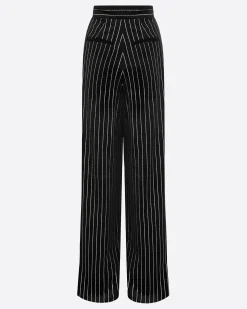Alex Perry Tailored Trouser in Crystal Velvet