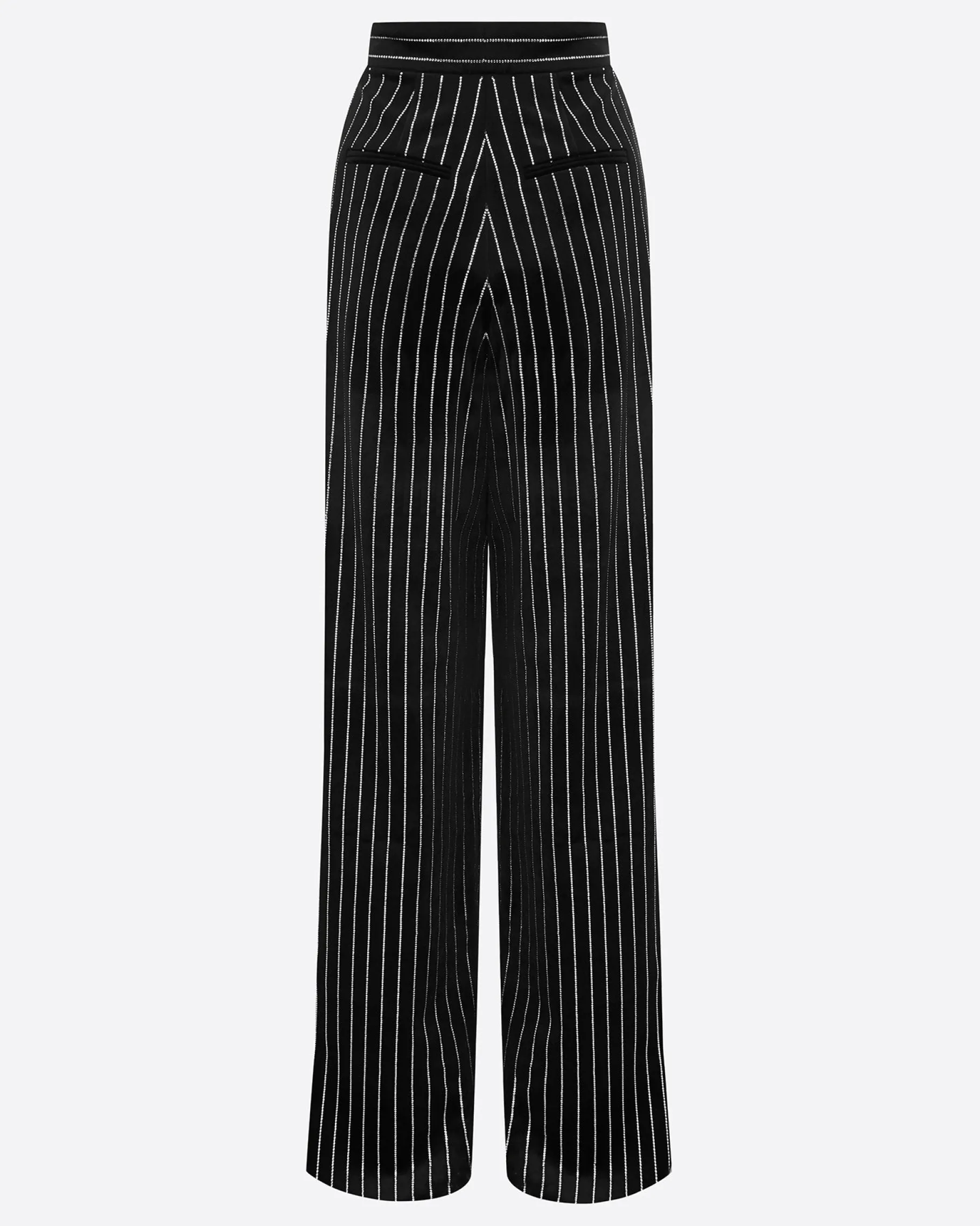 Alex Perry Tailored Trouser in Crystal Velvet