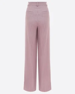 Alex Perry Tailored Trouser in Lurex Pinstripe