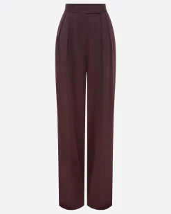 Alex Perry Tailored Trouser in Satin Crepe