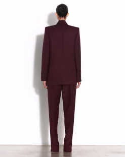 Alex Perry Tailored Trouser in Wool Suiting
